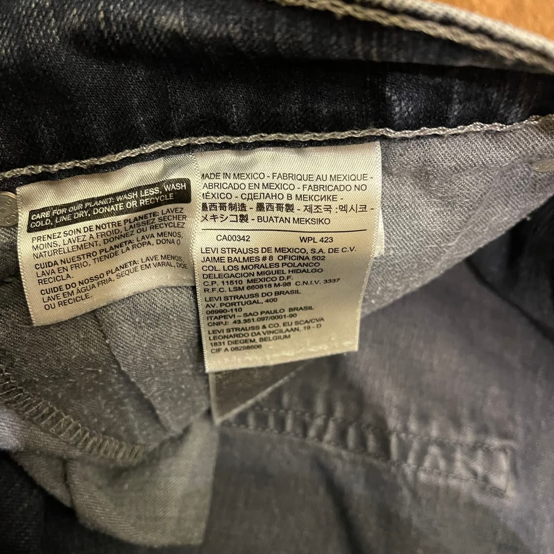 리바이스 빈티지 워싱 505 상품이미지5