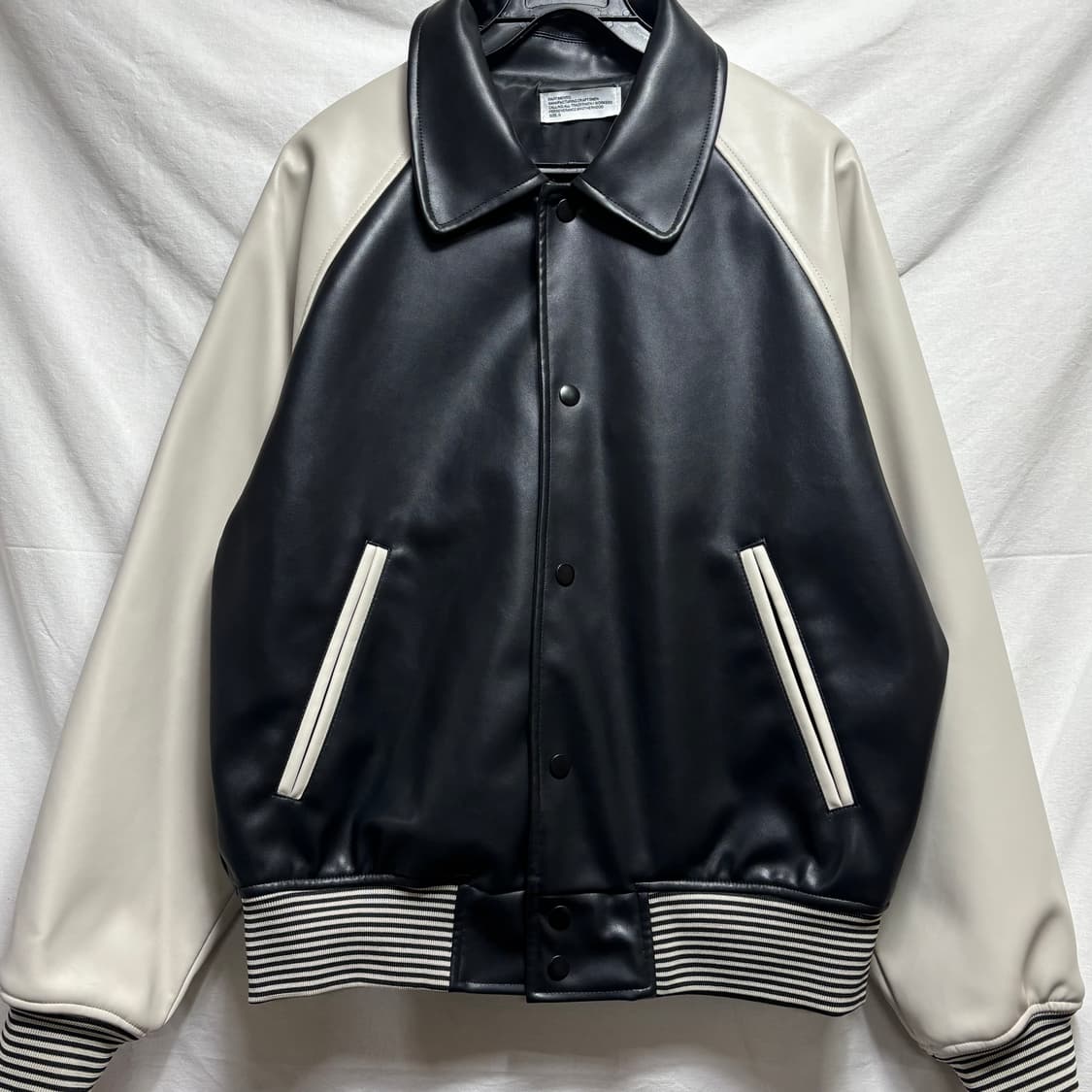 파르티멘토 비건레더 바시티 자켓 S 상품이미지8