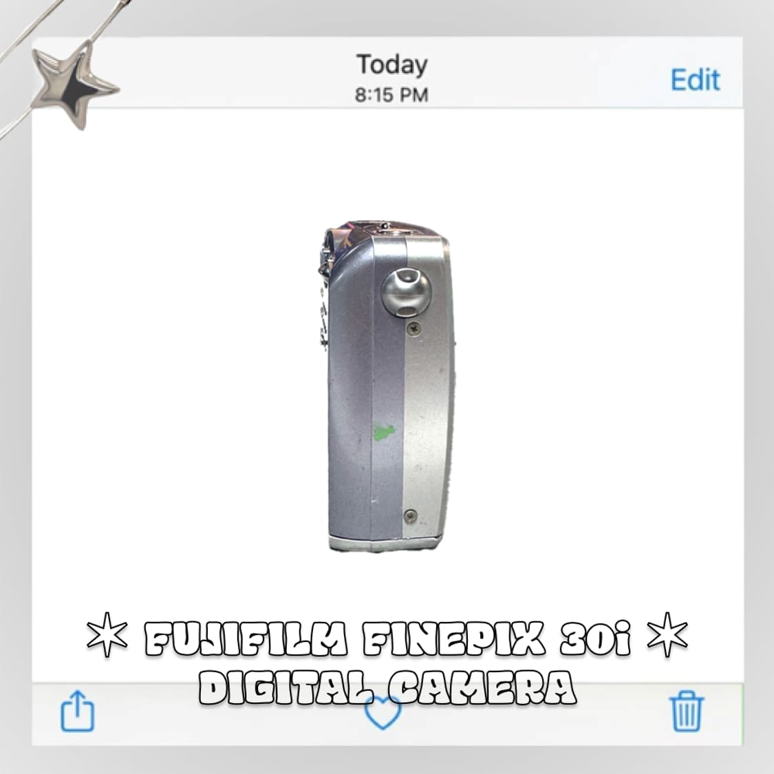 후지필름 파인픽스 30i 빈티지 디카 블루 상품이미지4