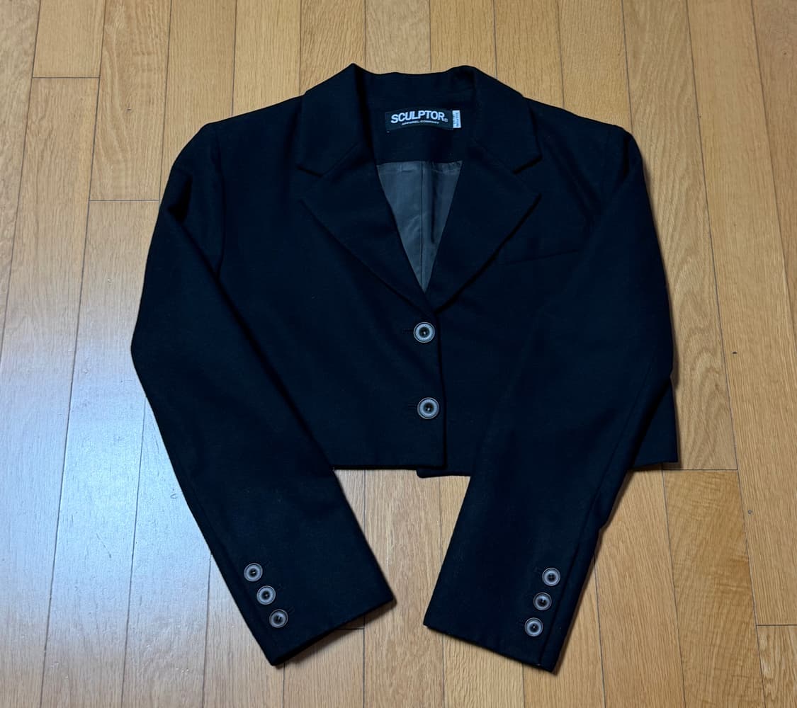 스컬프터 울 블레이저 sculptor cropped wool blazer 상품이미지4