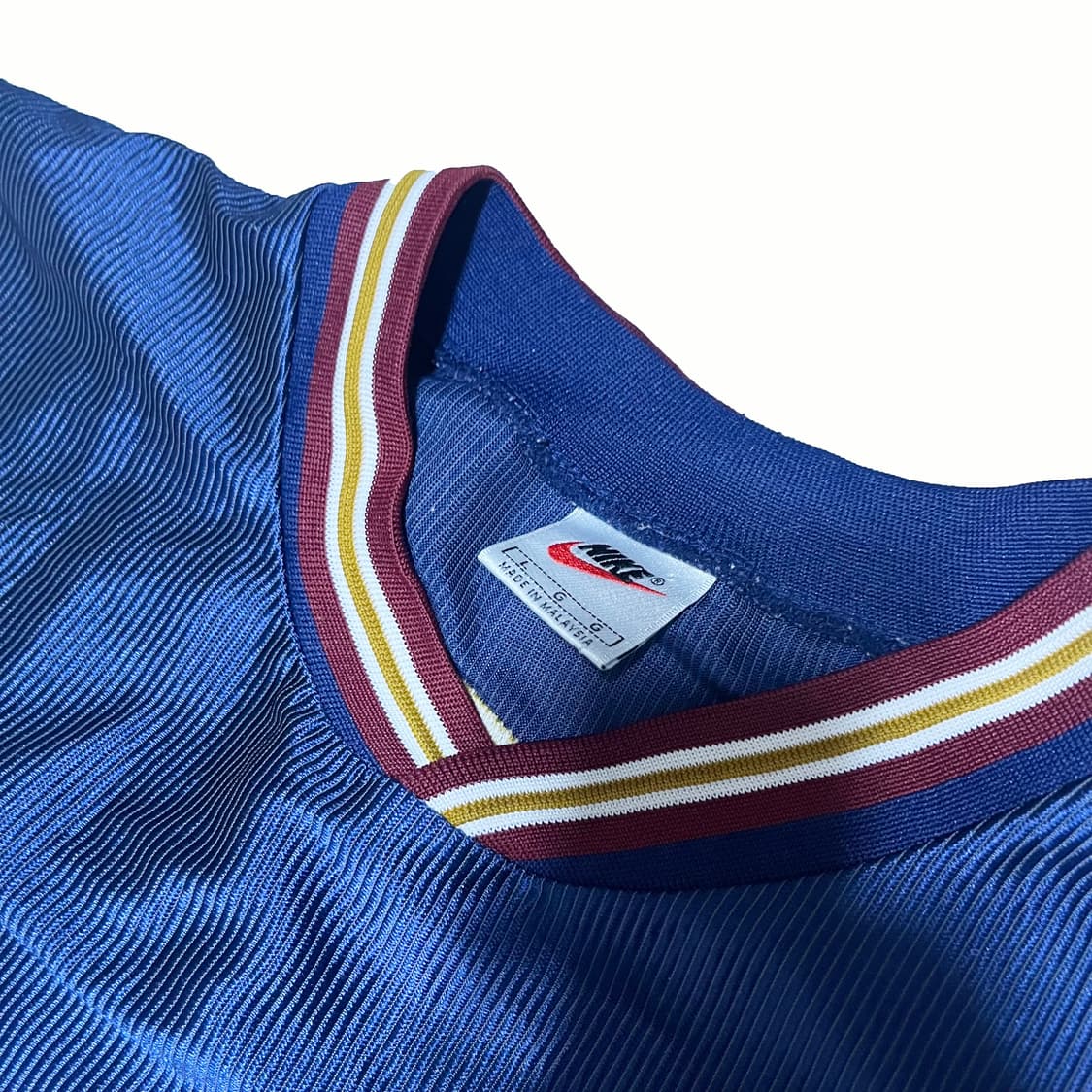 90s 나이키 빈티지 바스켓 볼 러버패치 슈팅져지 스웻 상품이미지3