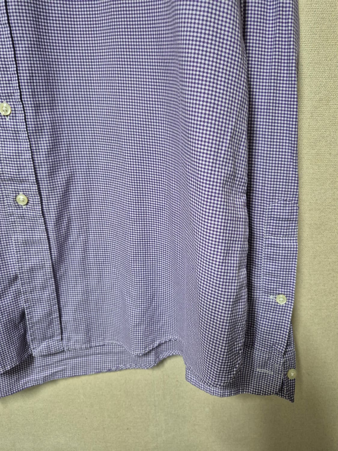 폴로 랄프로렌 깅엄 체크셔츠 상품이미지3