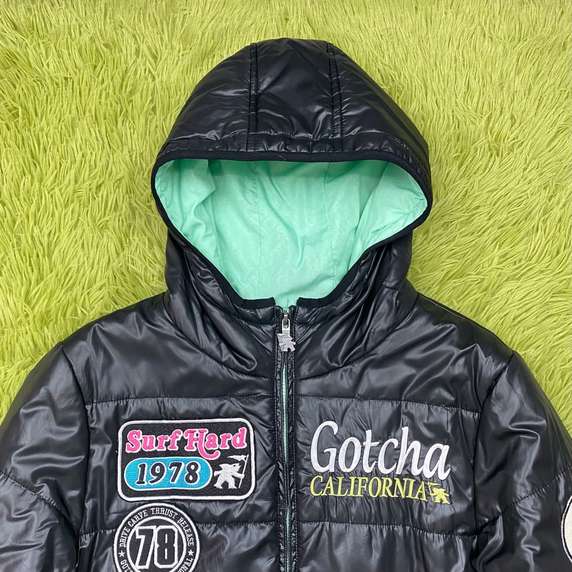 GOTCHA 후드 푸퍼 자켓 상품이미지3