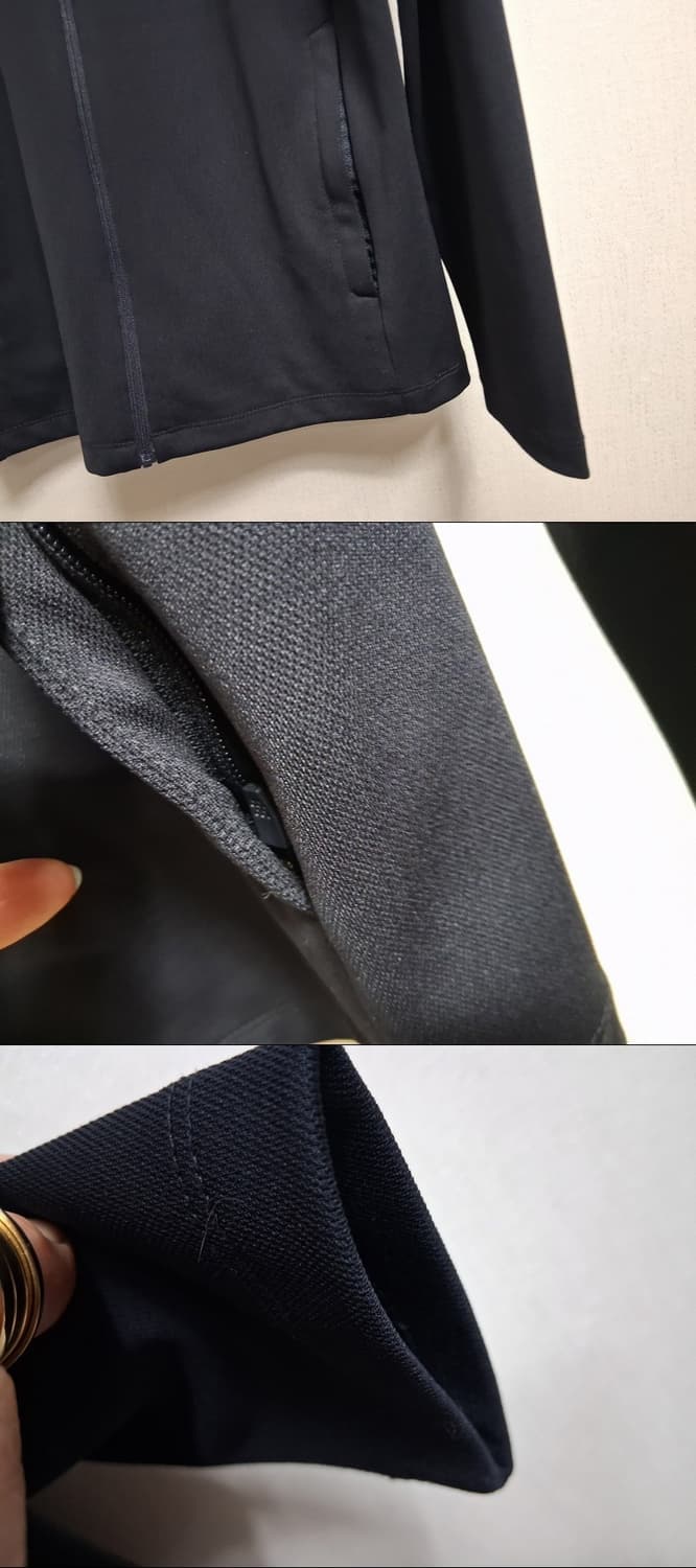 디이나핏 여성 블랙 트랙져지 상하셋업. 66 27까지  상품이미지6