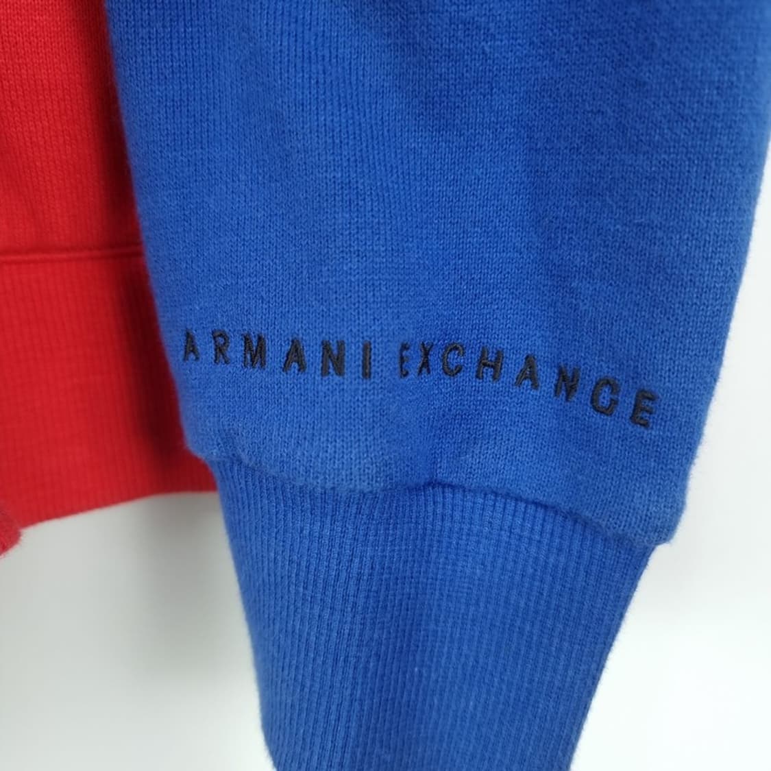 [아르마니] 멀티 컬러 블럭 배색 스웻 집업 자켓 P01538 상품이미지6