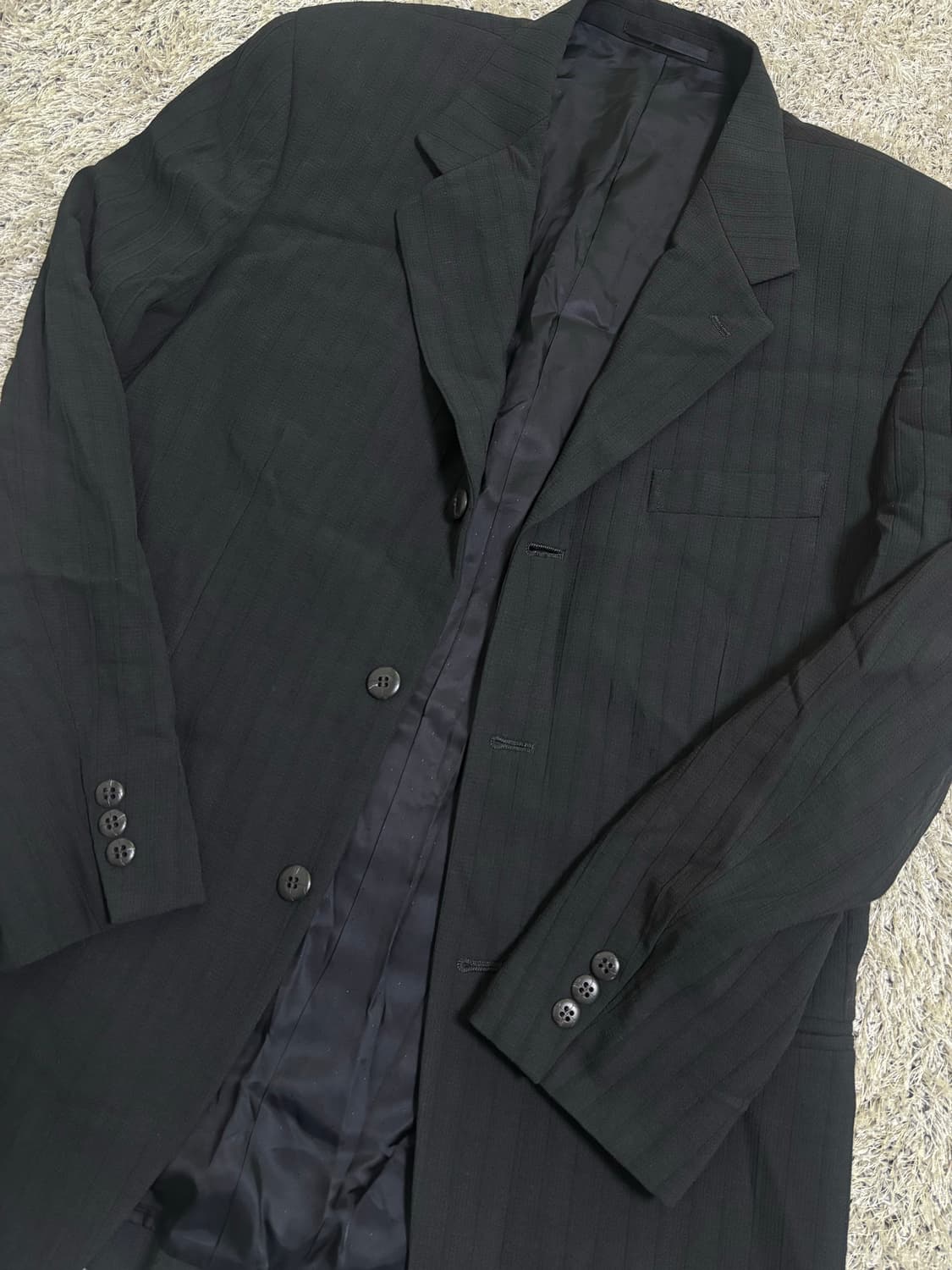 일제 TERRIT 울 블레이저 사이즈 105-110 상품이미지2