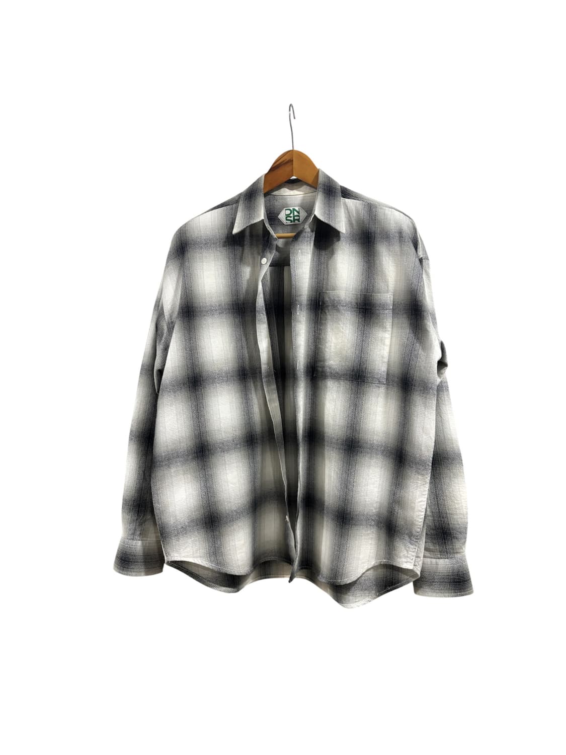 DNSR 플란넬 체크 셔츠 상품이미지1