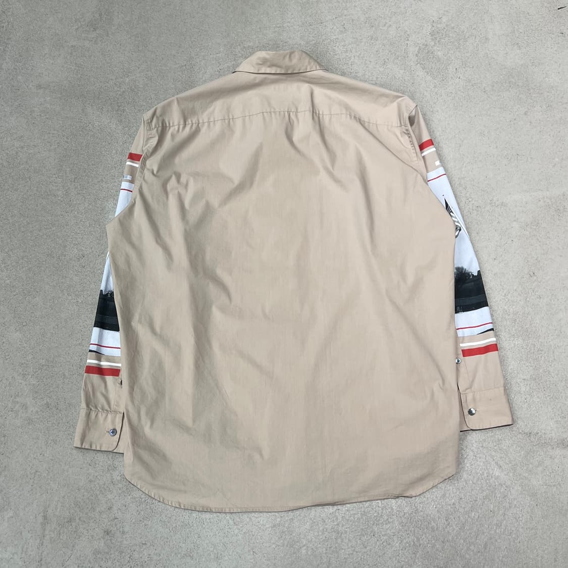 시스템 소매 프린팅 워크셔츠 s10461 상품이미지2