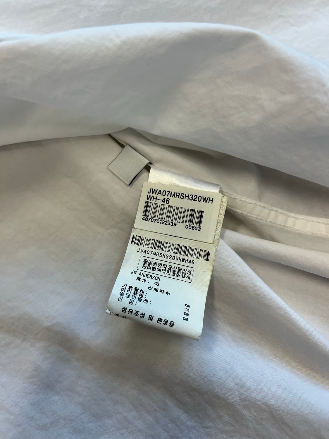 Jw anderson 타이 디테일 셔츠 상품이미지6