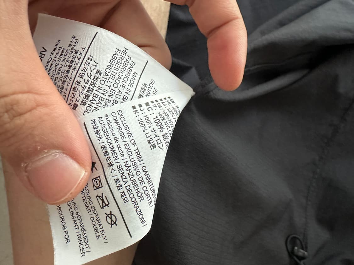 아크테릭스 스쿼미시 후디 블랙 M 상품이미지4