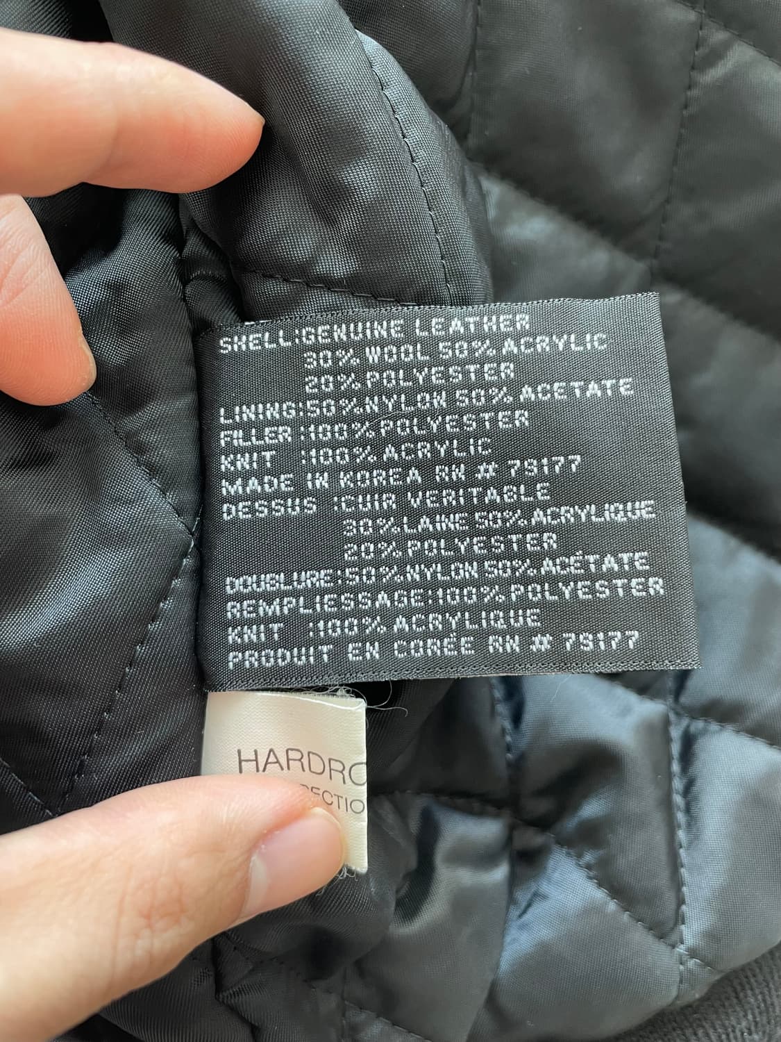 90s hard rock cafe varsity 하드락카페 바시티자켓 상품이미지5