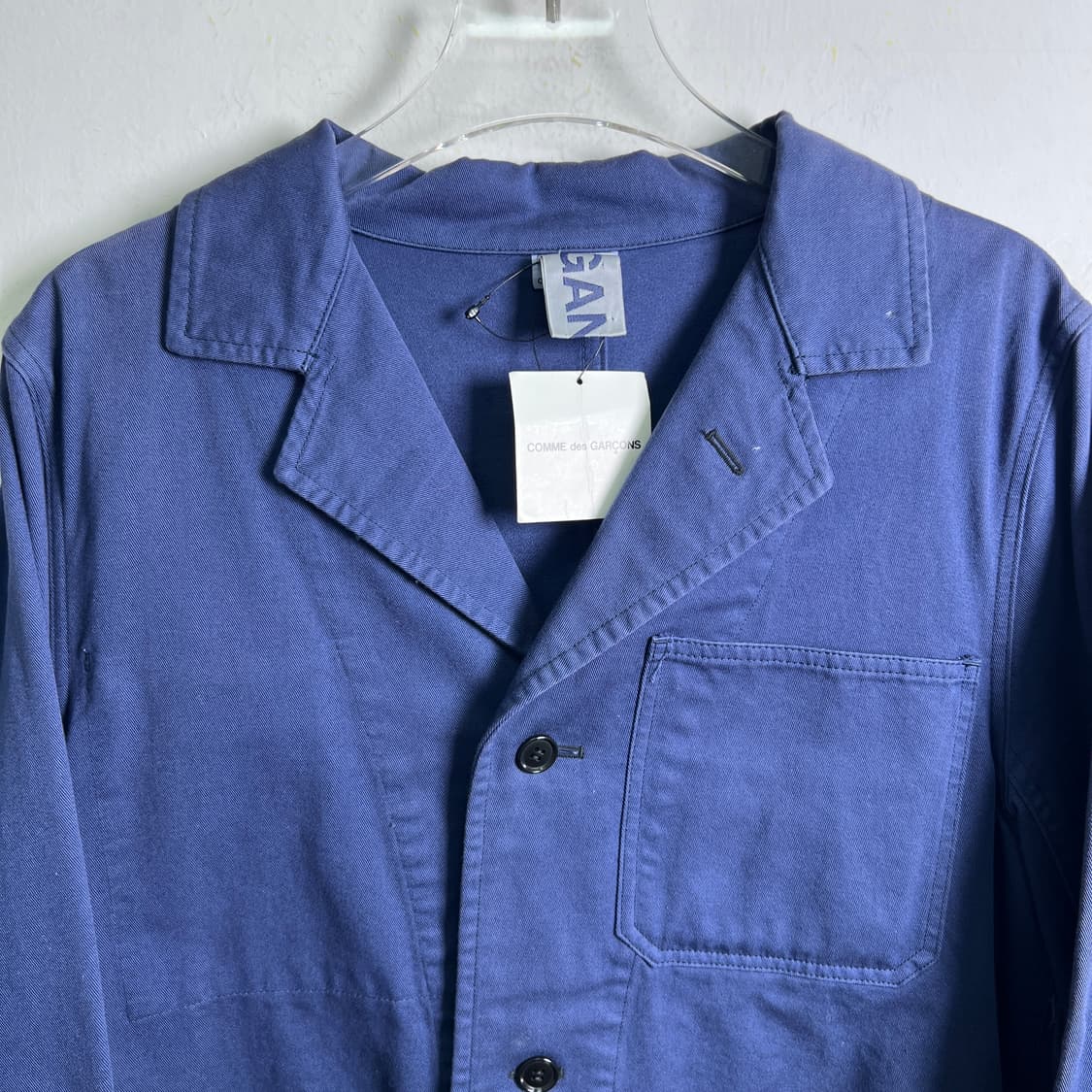 16SS 꼼데가르송 간류 언발란스 데미지 롱 자켓 M 상품이미지4