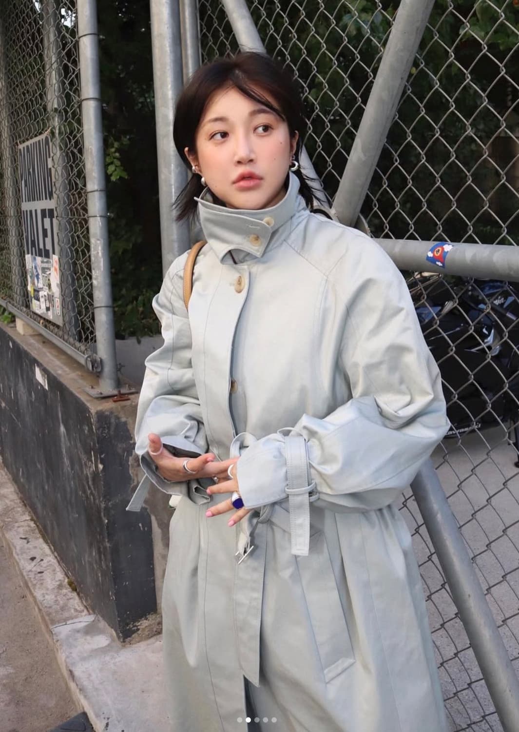 플리즈프로젝트 트렌치코트 상품이미지1