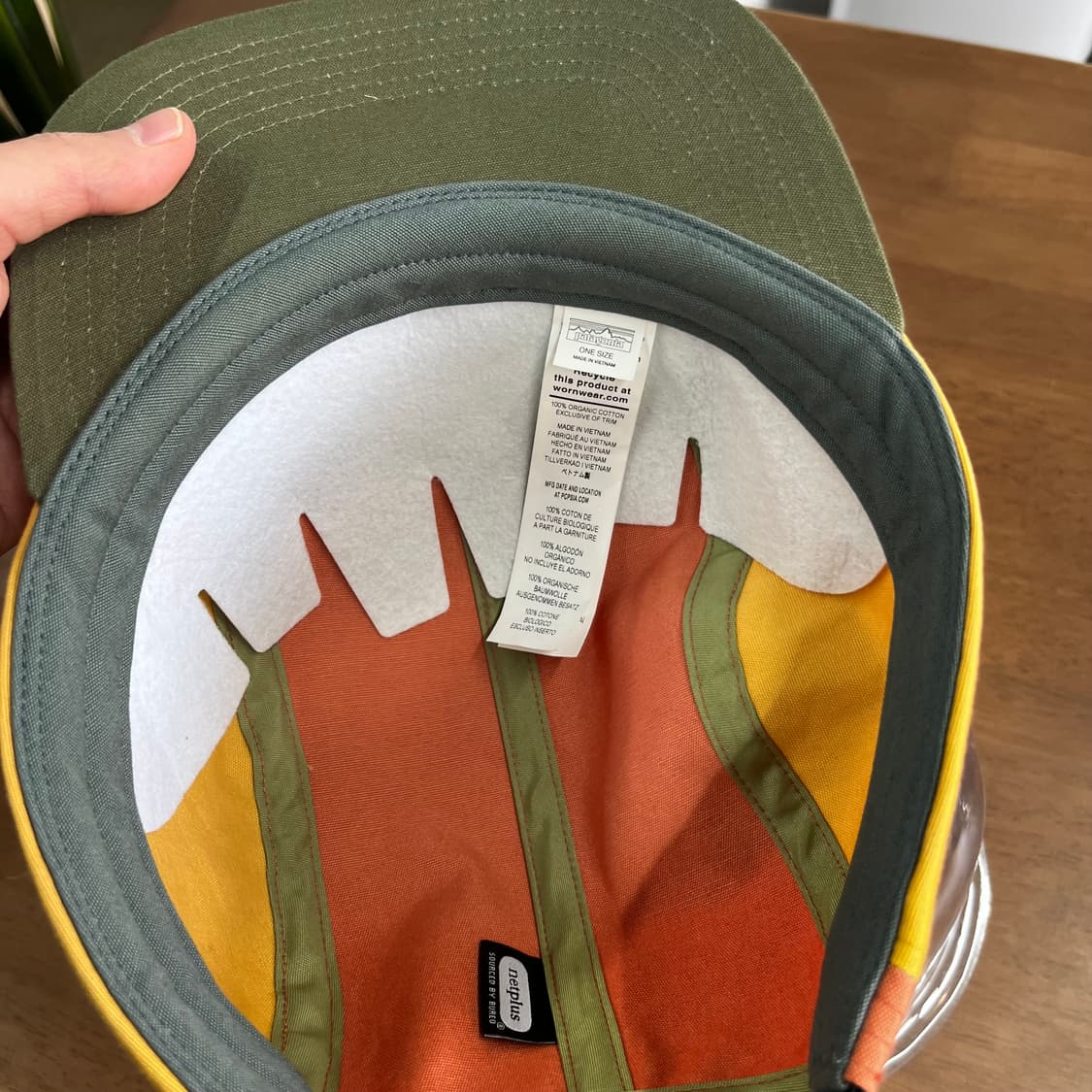 파타고니아 p-6 매클루어 캡 새상품 상품이미지4