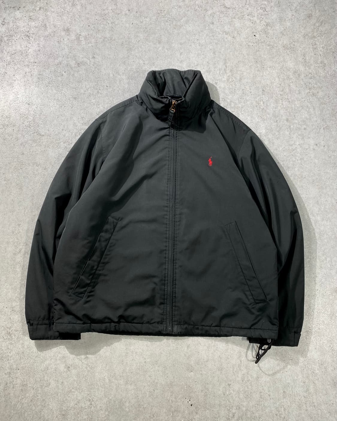 [XL] 90s 폴로 랄프로렌 블랙 폴리쉘 페리자켓 상품이미지2