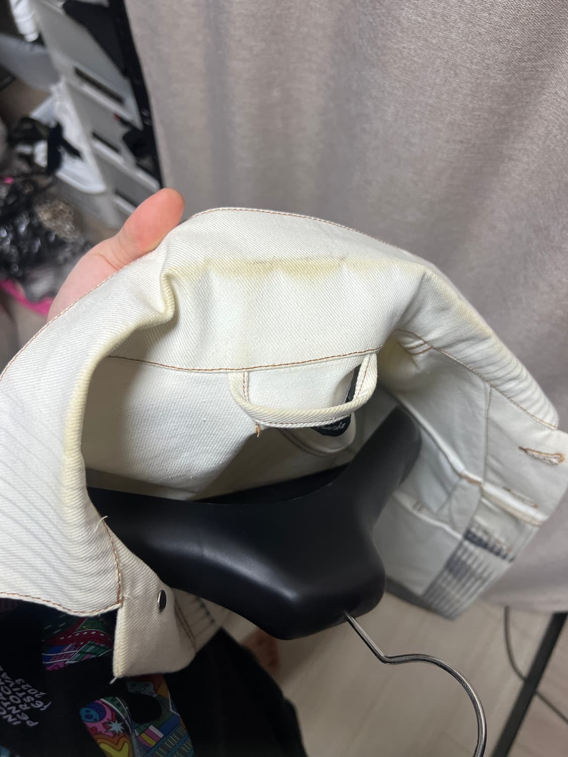 와이프로젝트 장폴고티에 콜라보 프린팅 데님 자켓 상품이미지9