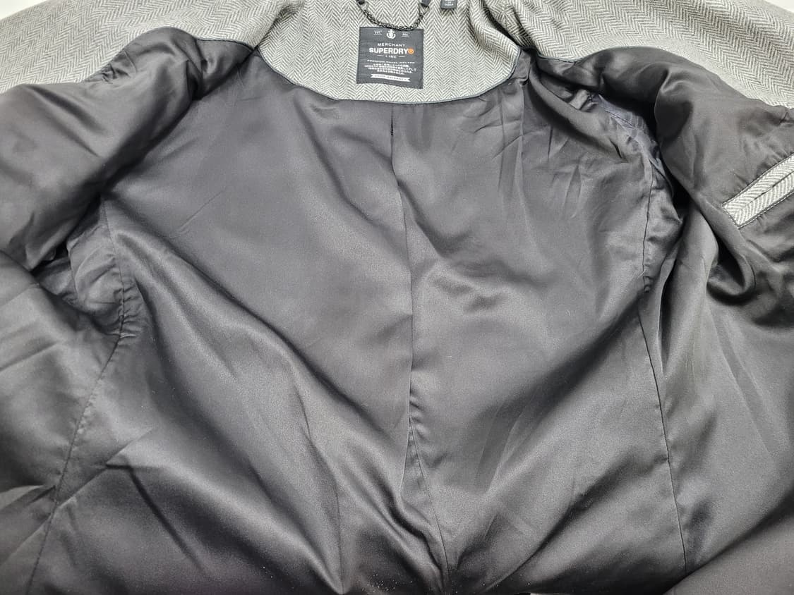 SUPRE DRY슈퍼드라이 더블 피코트 / 남 XXL 그레이
 상품이미지8