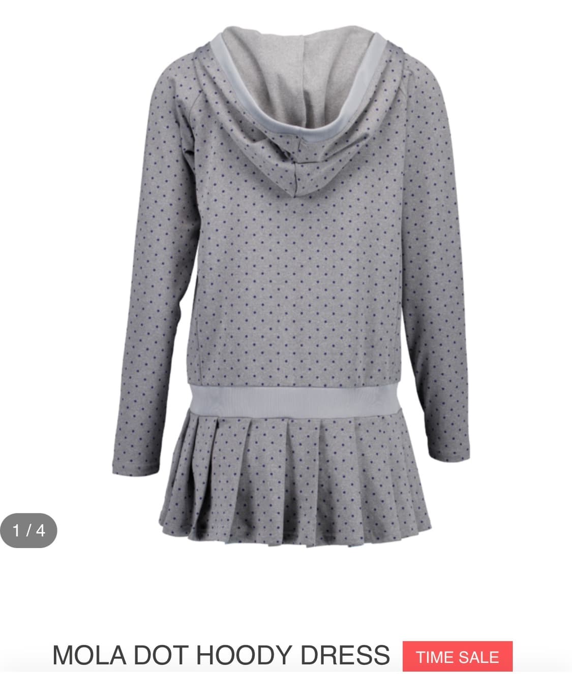 샬롬클럽 MOLA DOT HOODY DRESS 상품이미지1