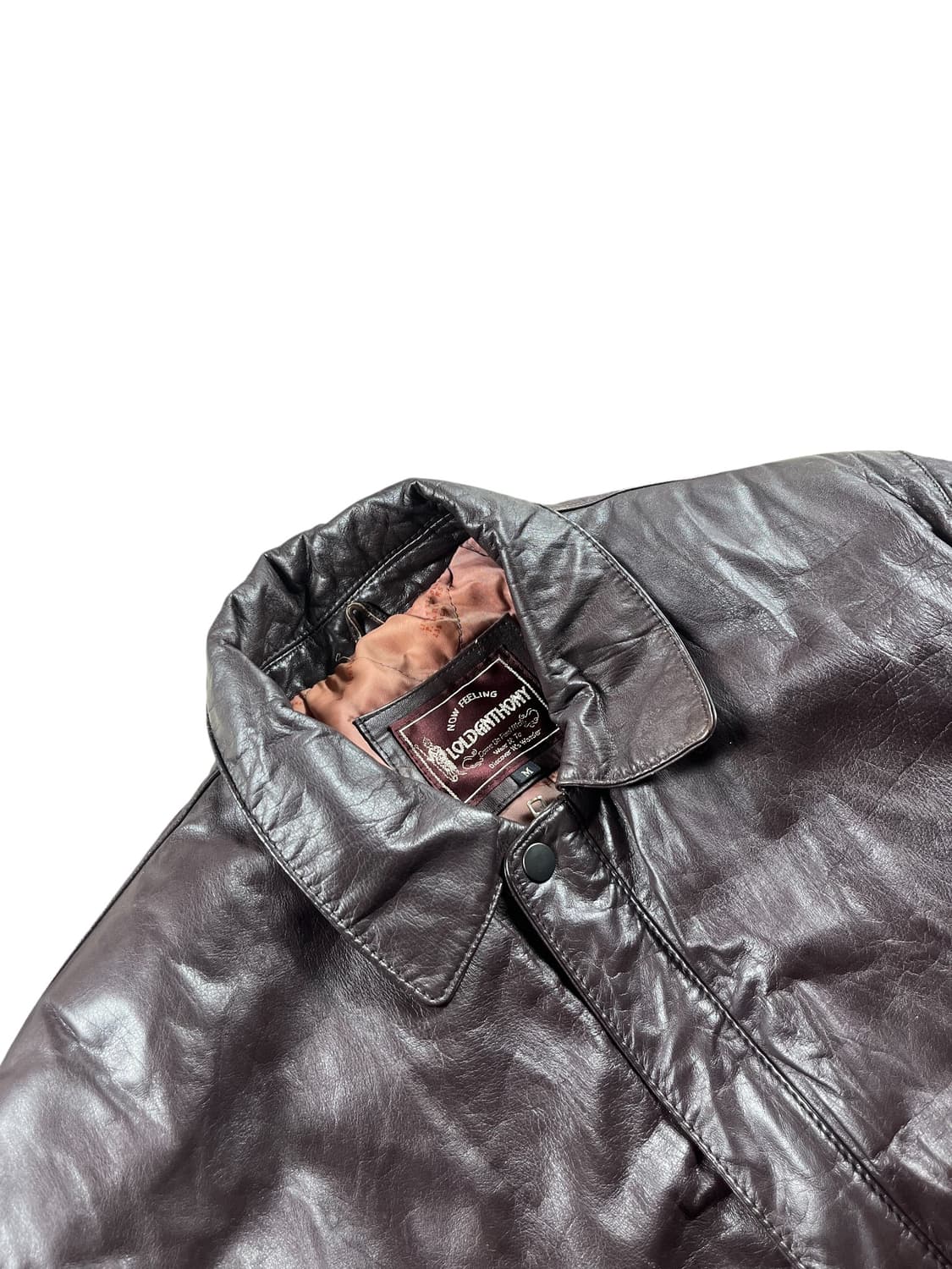 Vintage 소가죽 붐버자켓 상품이미지2