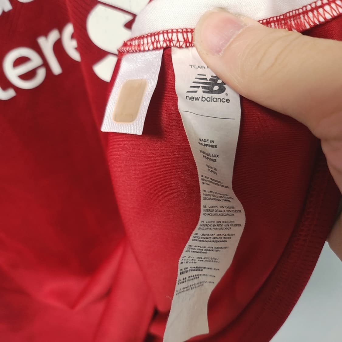 [XL] 18-19 시즌 뉴발란스 리버풀 반다이크 유니폼 상품이미지7