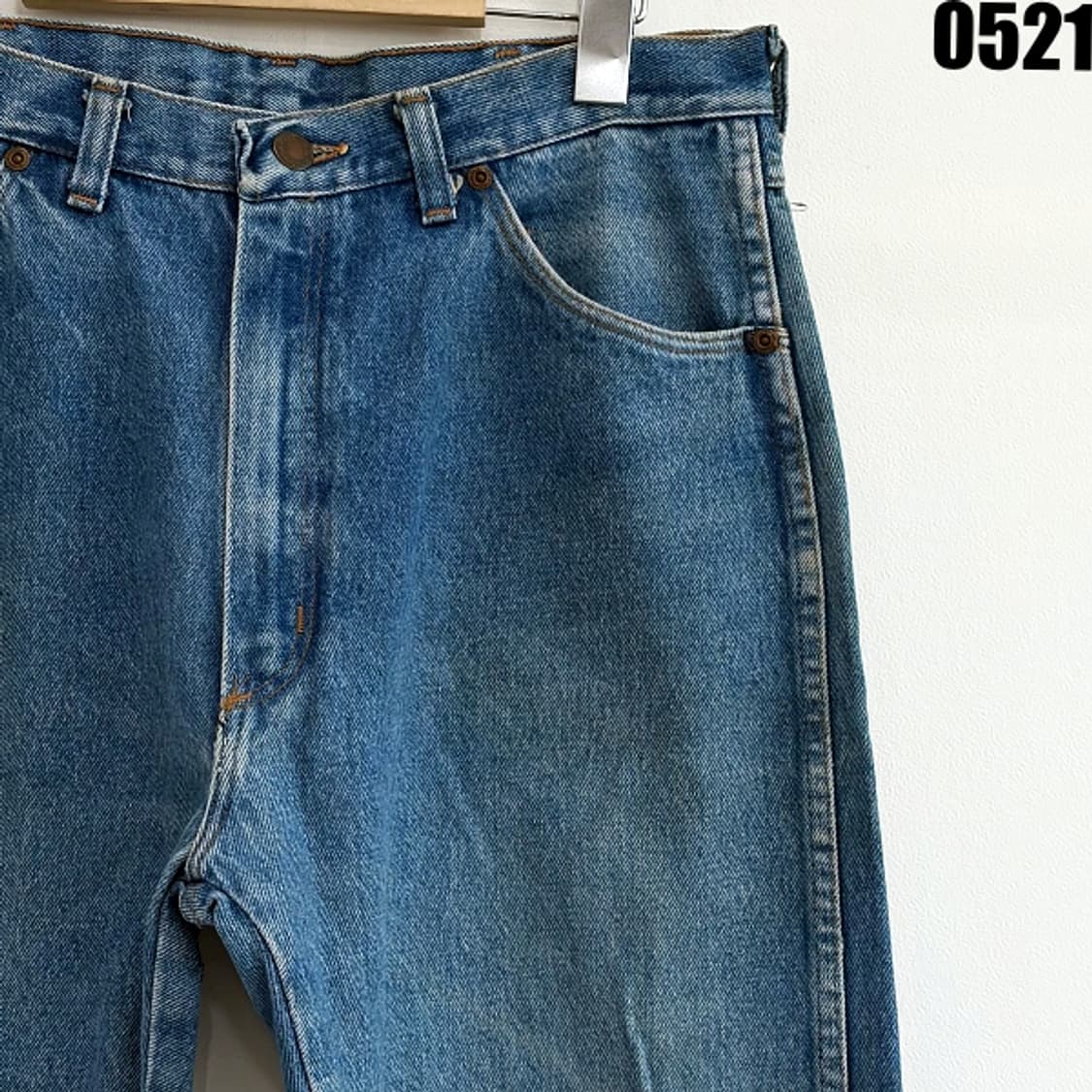 랭글러 스트레이트 워싱 데님 팬츠 W34L32 0521 상품이미지2