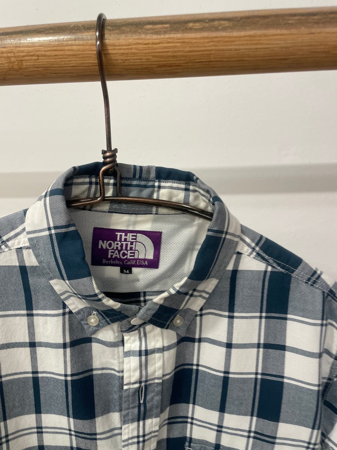 THE NORTH FACE PURPLE LABEL CHECK SHIRT 상품이미지2