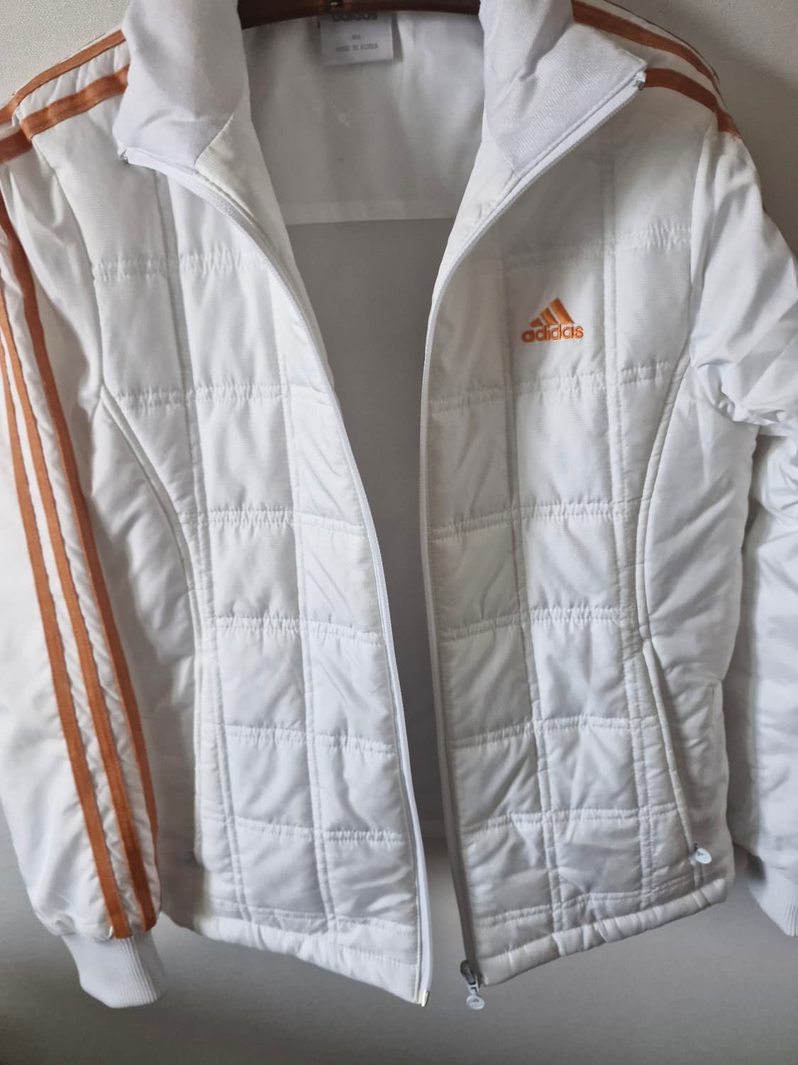 아디다스 흰색 삼선 경량패딩 85 상품이미지1