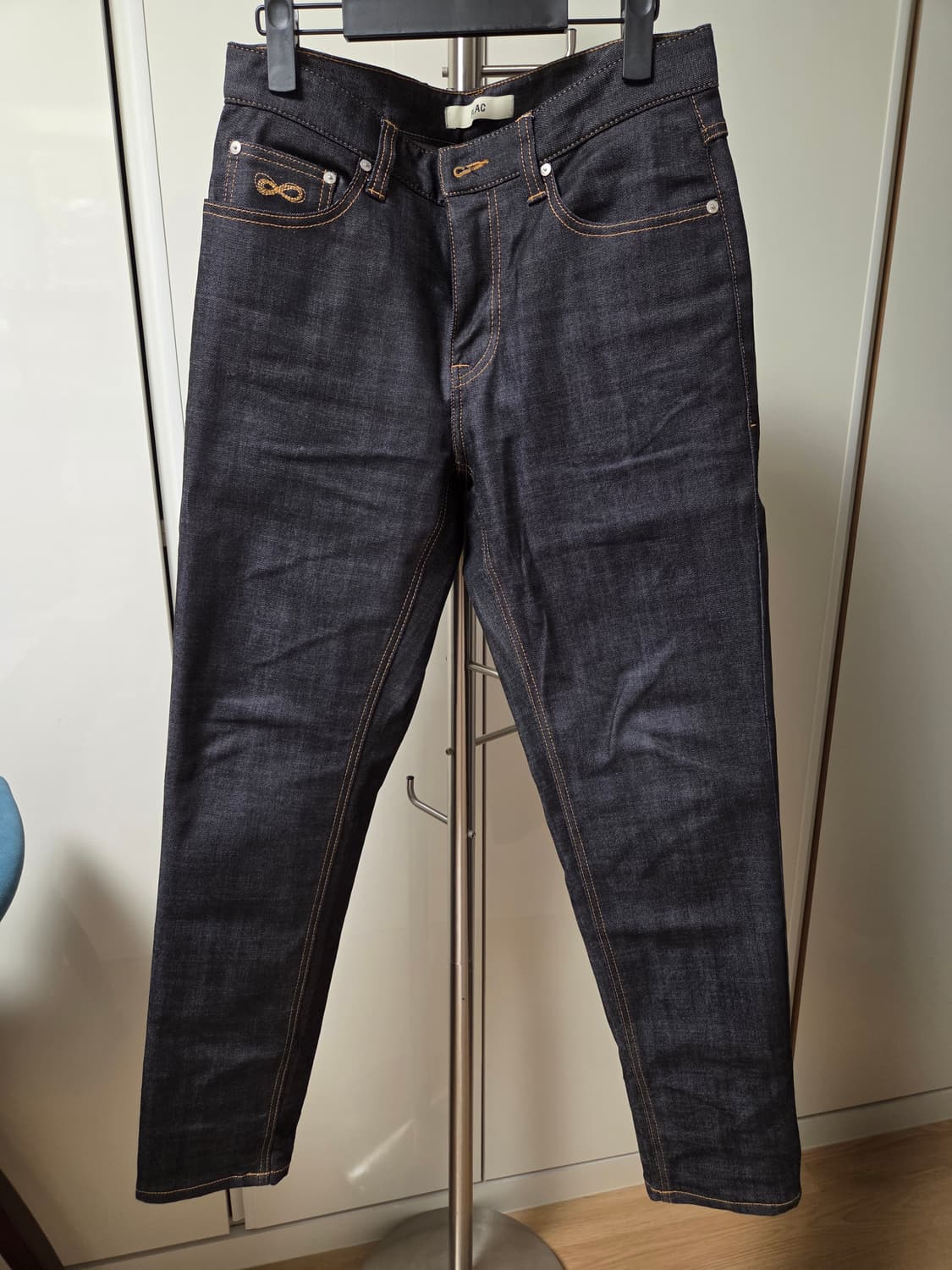 플랙 Plac 크롭밀란 생지 데님 상품이미지1