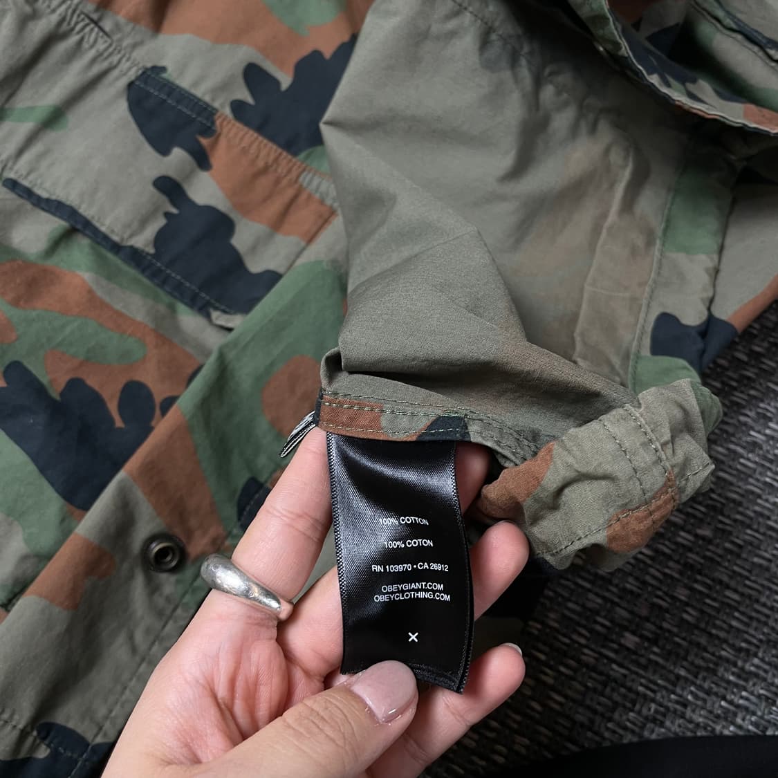 오베이 카모 멀티포켓 셔츠 자켓 L 상품이미지7