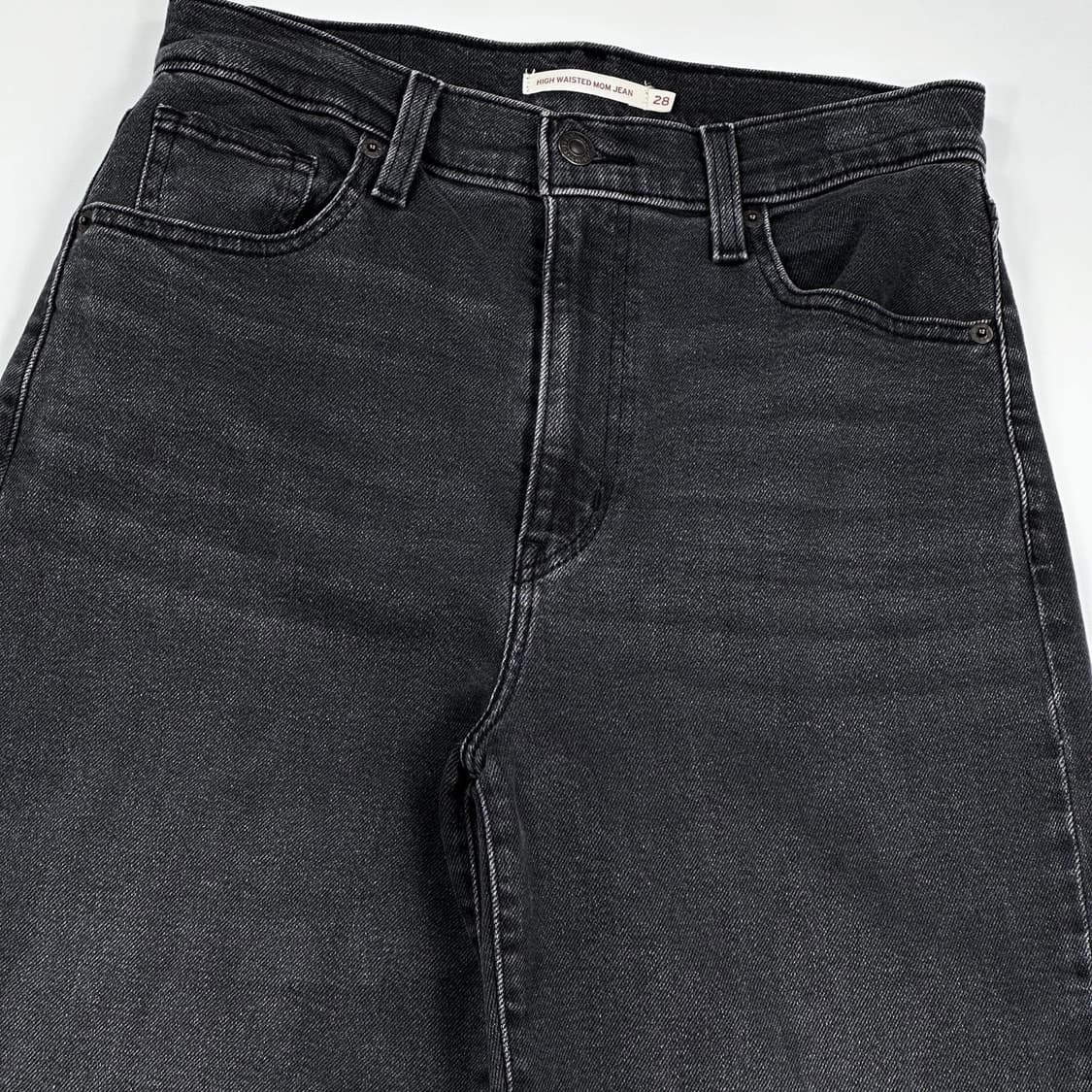 리바이스 오리지널 흑청 데님 팬츠 (28인치 여성추천) 상품이미지4