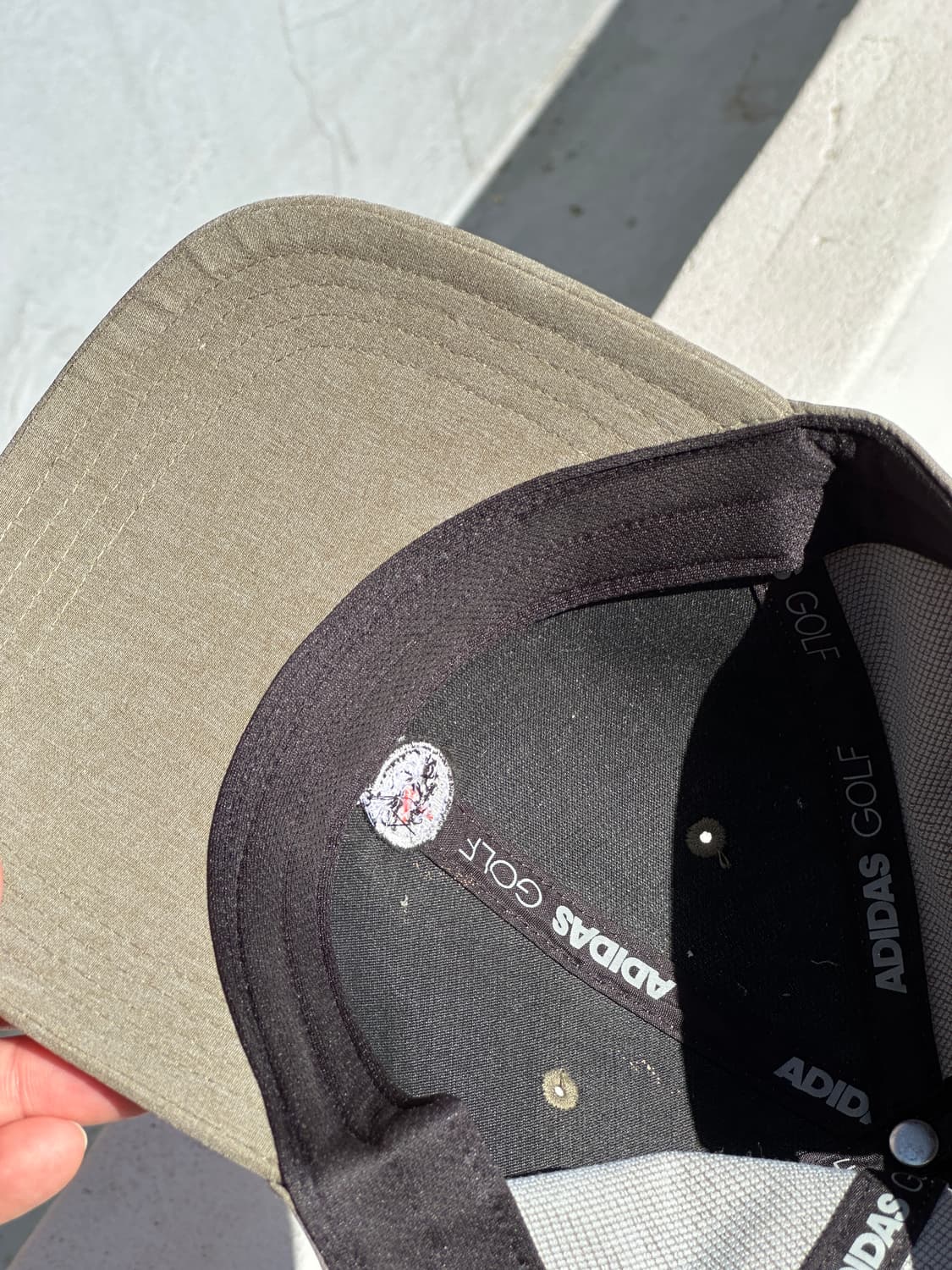 [F] 아디다스 골프 카키 볼캡 모자 상품이미지6