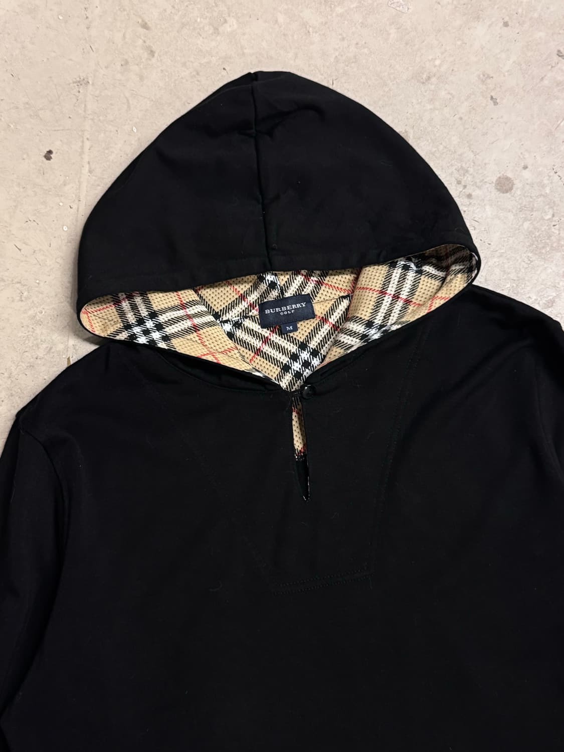 Burberry 버버리 노바체크 블랙 후드티 상품이미지2