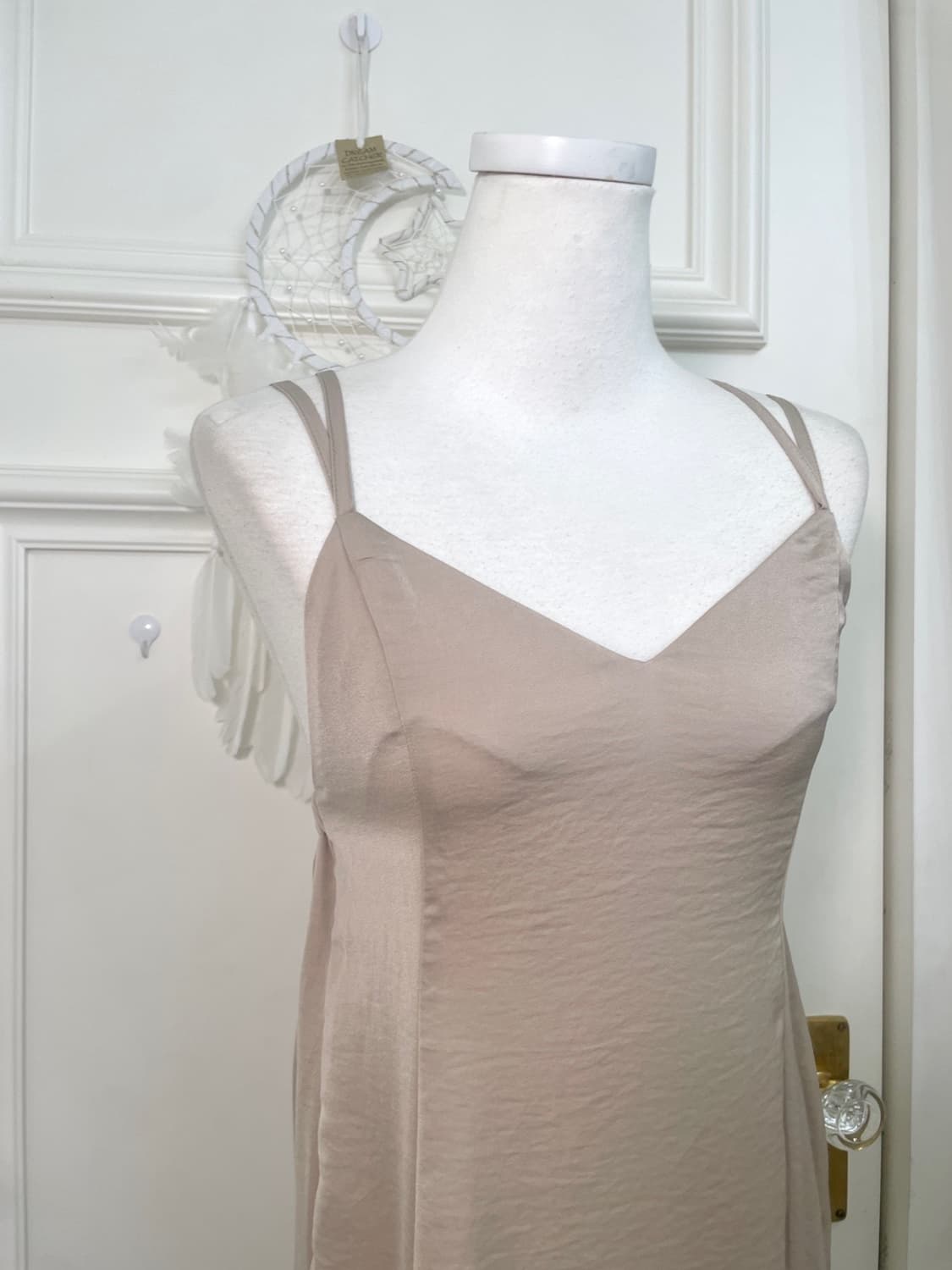 EARTH beige back banding lining long opc 상품이미지6