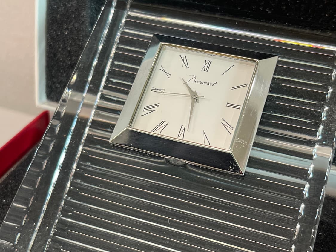 Baccarat 바카랏 가리레 탁상시계 바 카라 상품이미지5