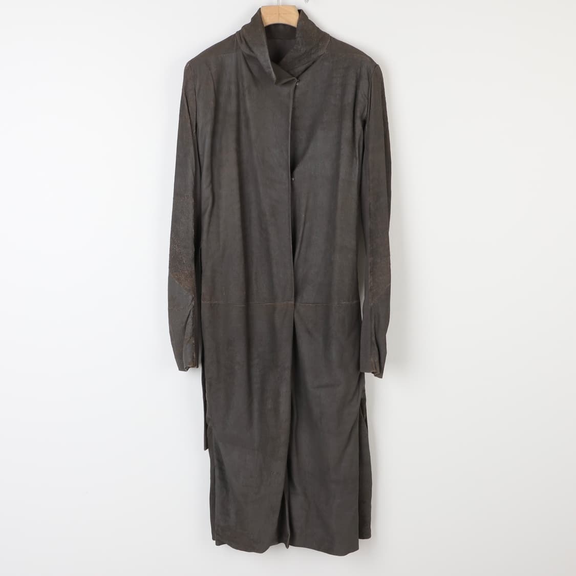 46 / Rick Owens 릭오웬스 가죽 코트 상품이미지1