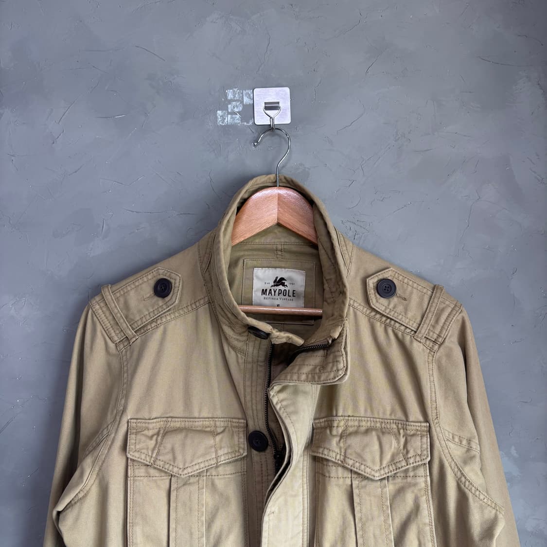 메이폴 빈티지 M65 필드자켓 베이지 상품이미지2