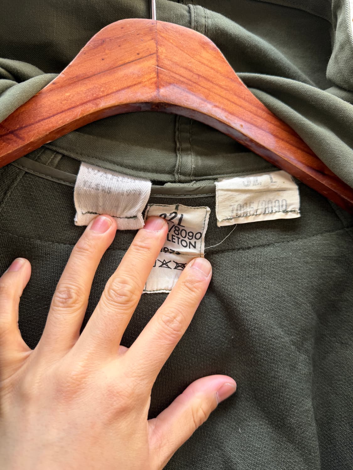 1970s ORIGINAL FRENCH ARMY M64 오리지널 모즈파카 상품이미지6