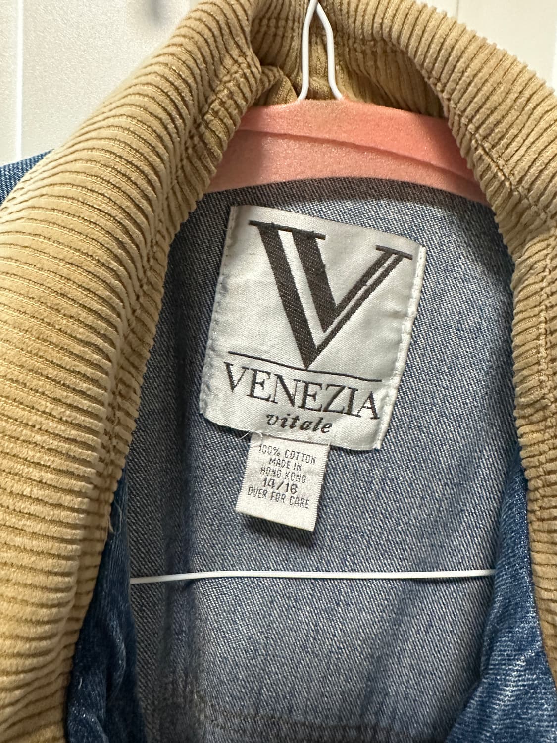 빈티지 더플 떡볶이 데님 코트 상품이미지6