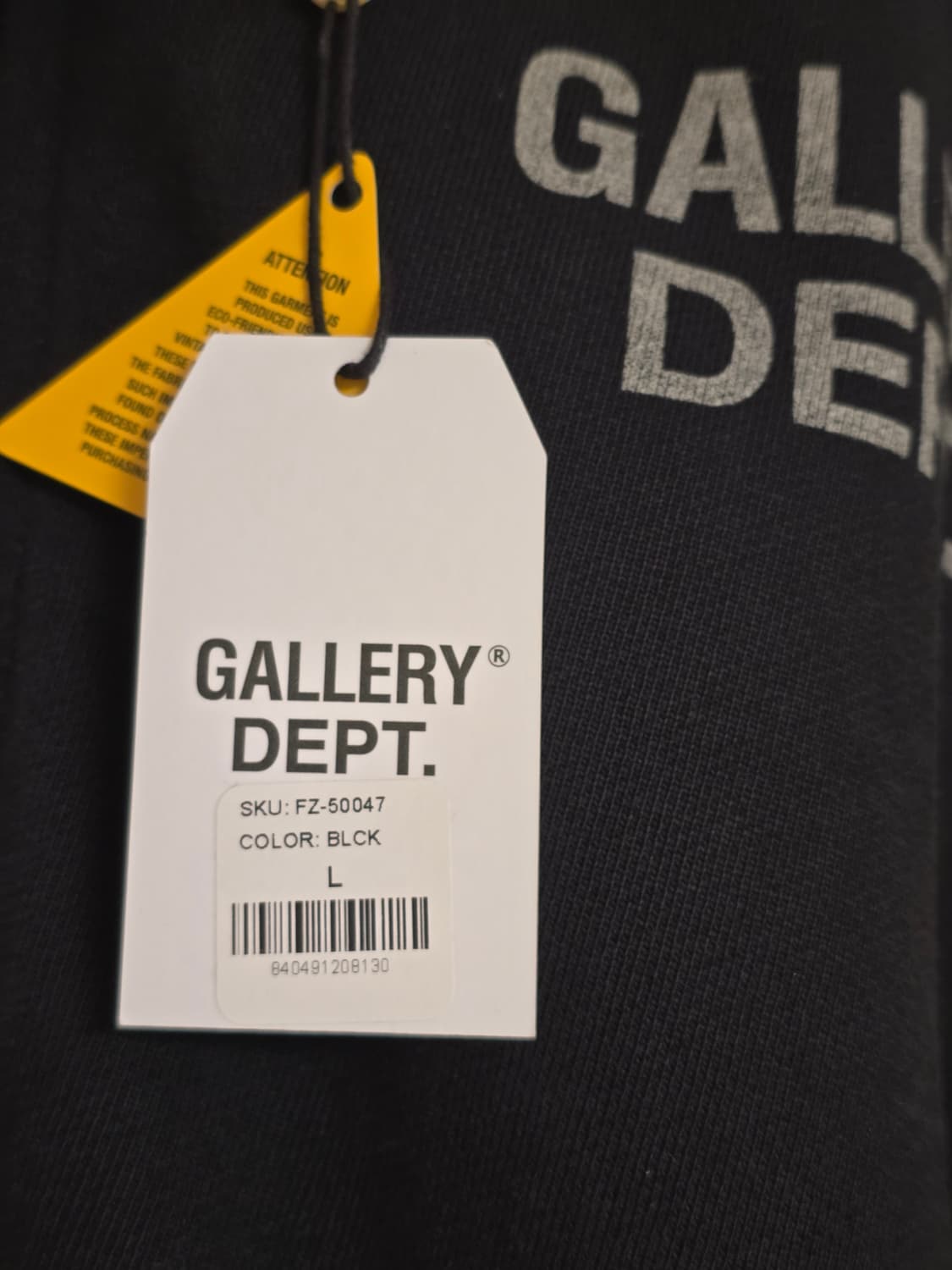 갤러리디파트먼트 90s 후드집업 블랙 L 상품이미지4