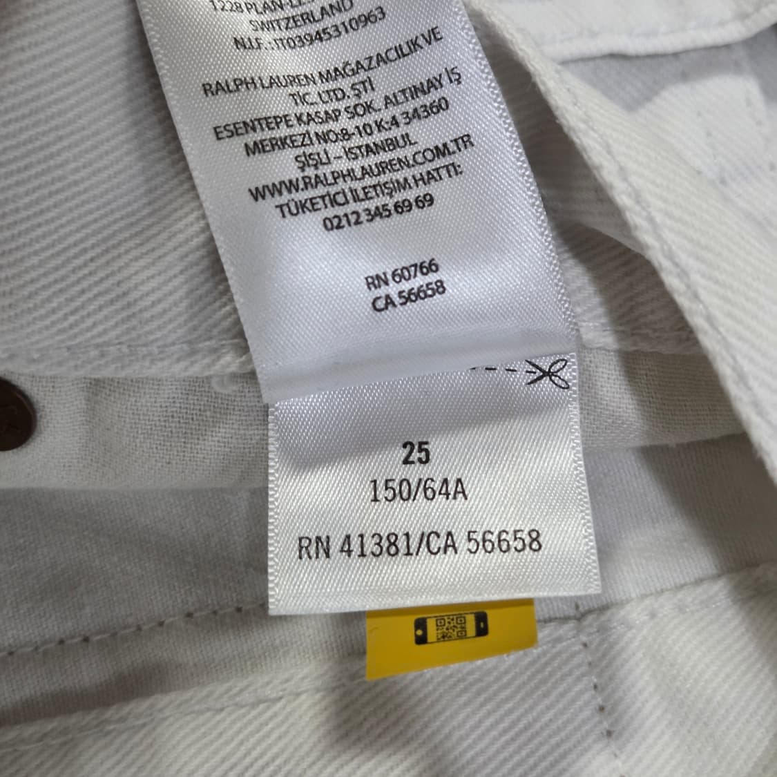 폴로랄프로렌 우먼 화이트 데님 핫팬츠 25 상품이미지9