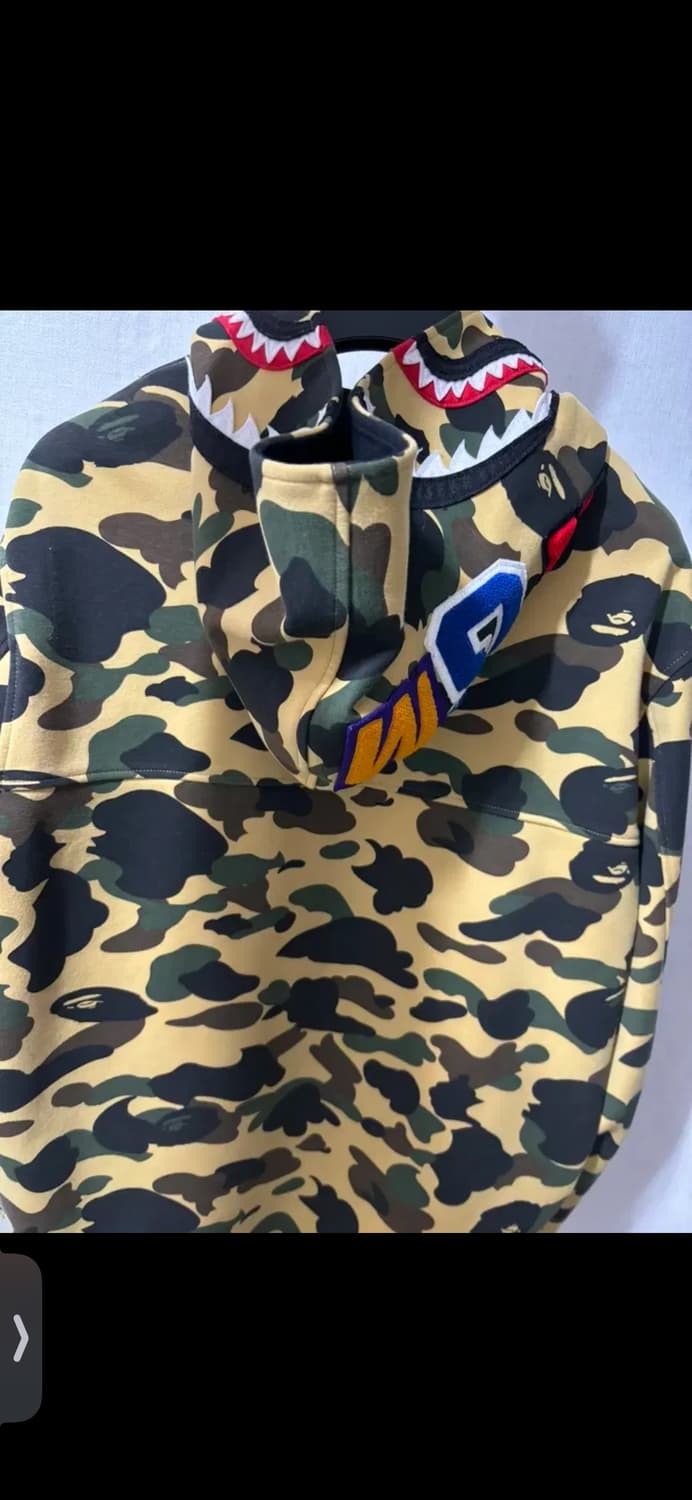 베이프 윈드스토퍼 후드집업 황계 상품이미지3