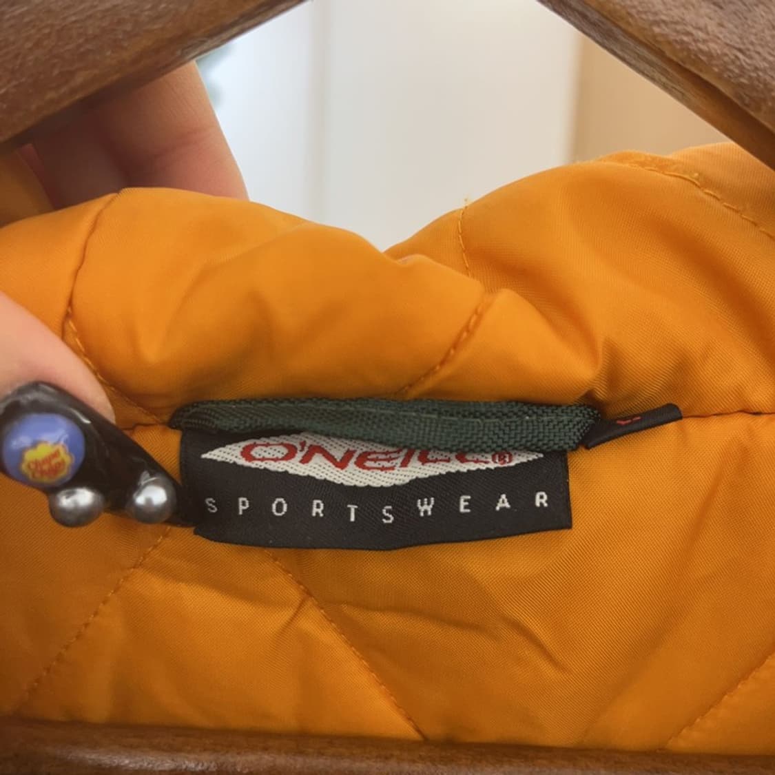 오닐 올드스쿨 레트로 딥그린 누빔 바람막이 자켓 L C08725 상품이미지5