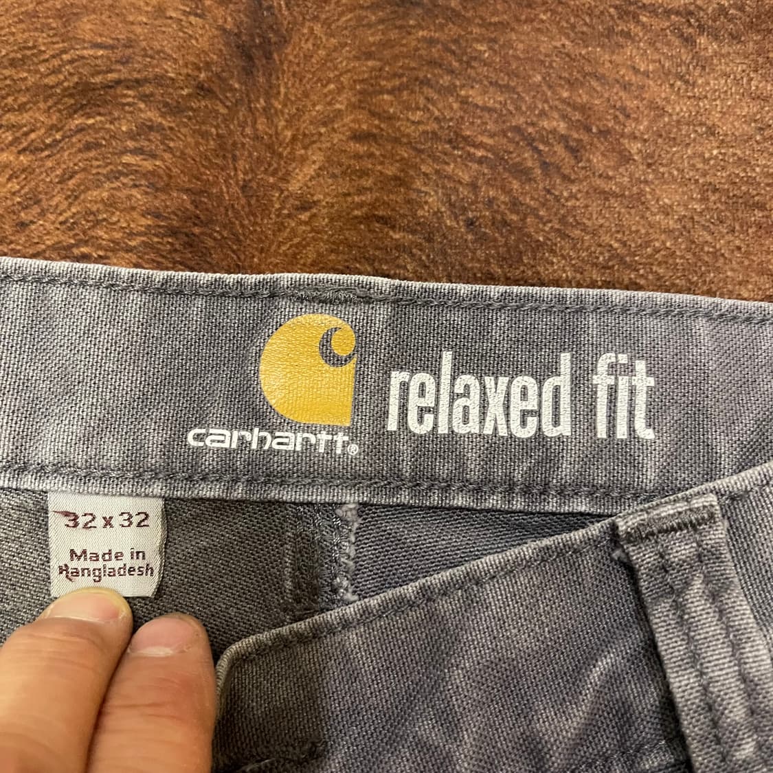칼하트 카펜터 팬츠 32x32 상품이미지4