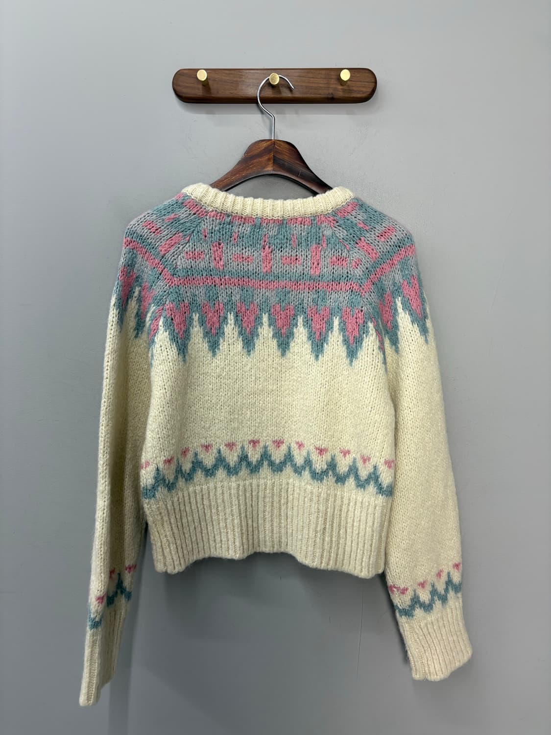 리엘 노르딕 니트 가디건 A3097 상품이미지4