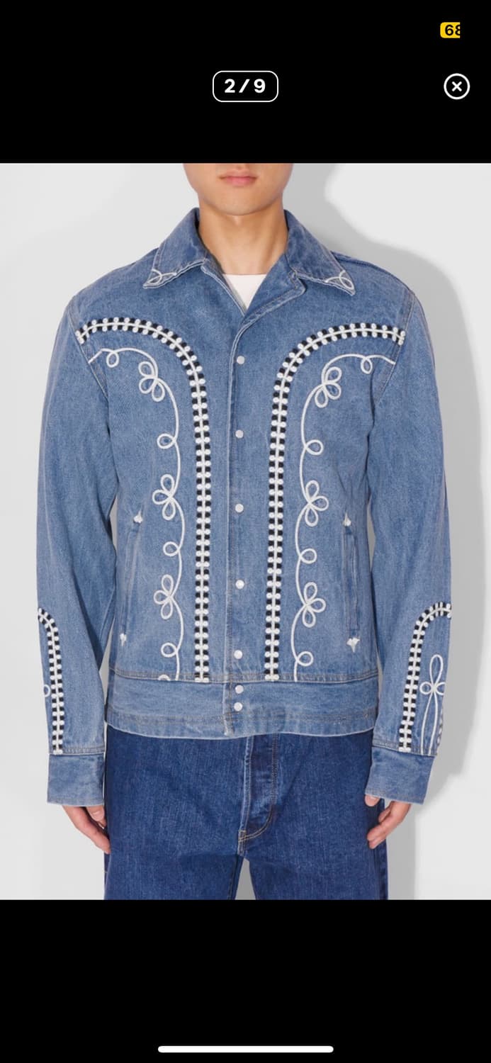 락마운트 블레로 웨스턴 데님 자켓 M사이즈 판매합니다. 상품이미지2