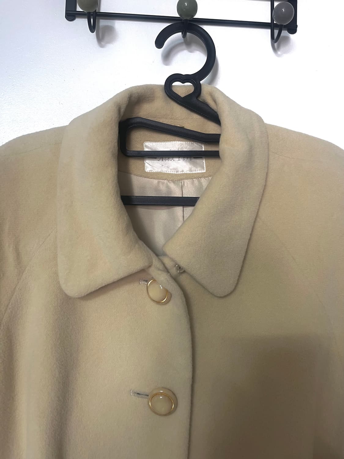 아이보리 갸루 코트 상품이미지4