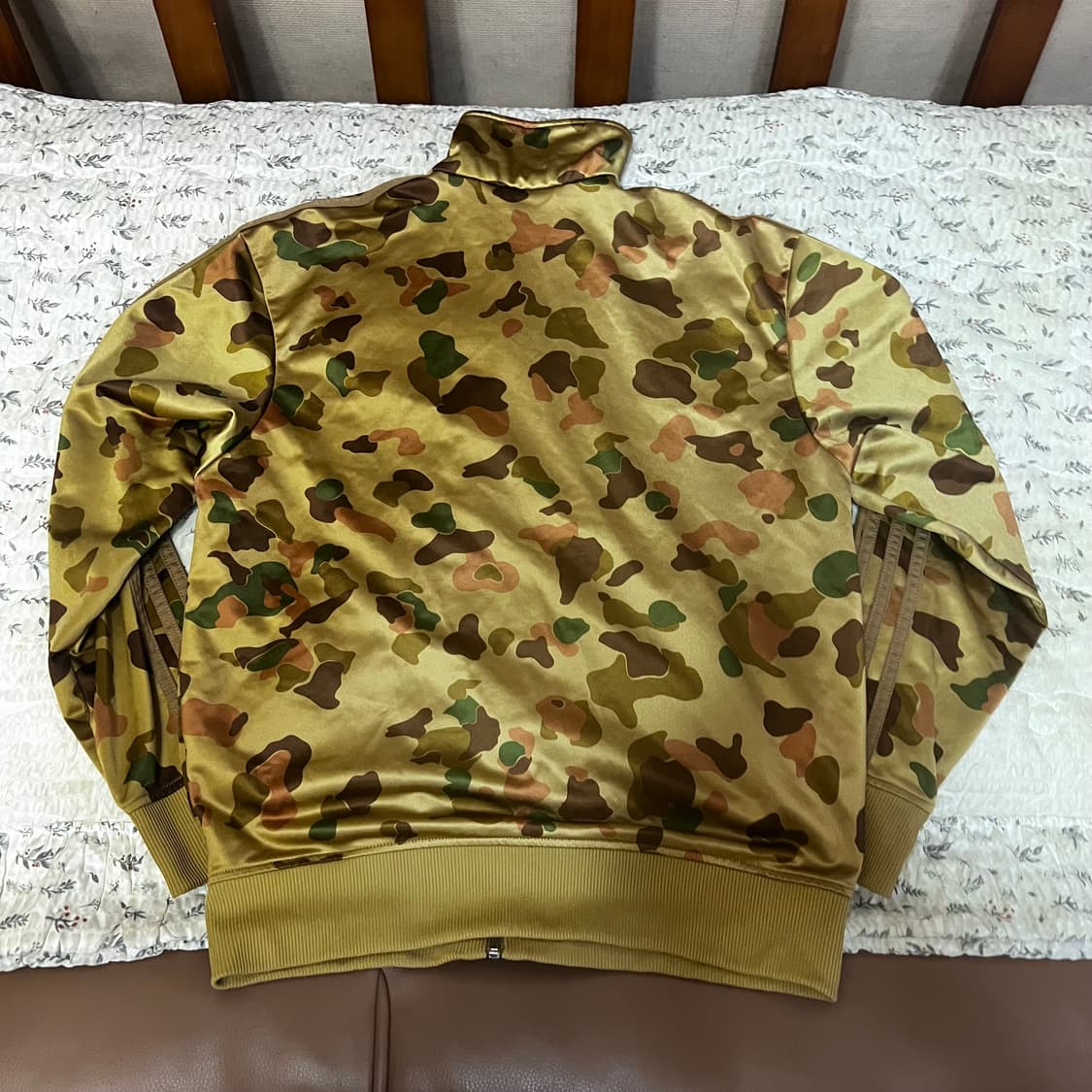 [M] 아디다스 일본판 카모 밀리터리 집업 져지 상품이미지2