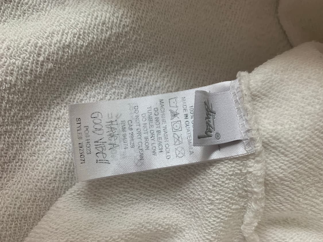 스투시 도트 스탬프 후드티 M 상품이미지4