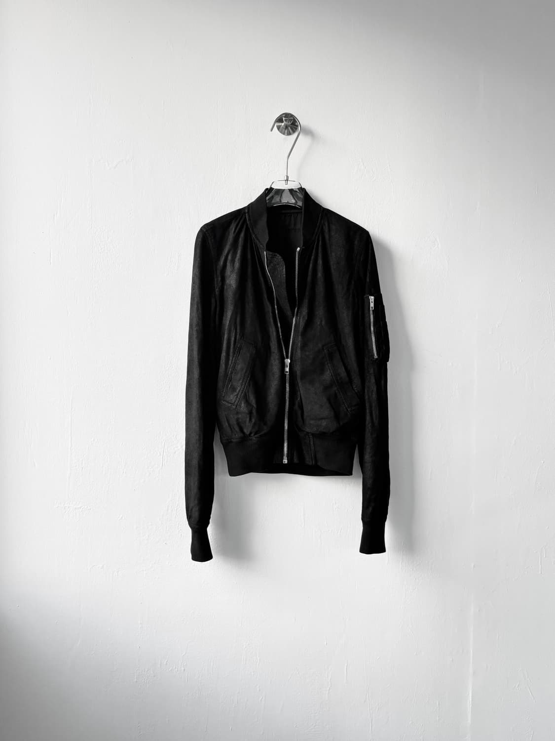 릭오웬스 램스킨 스웨이드 블루종 상품이미지7