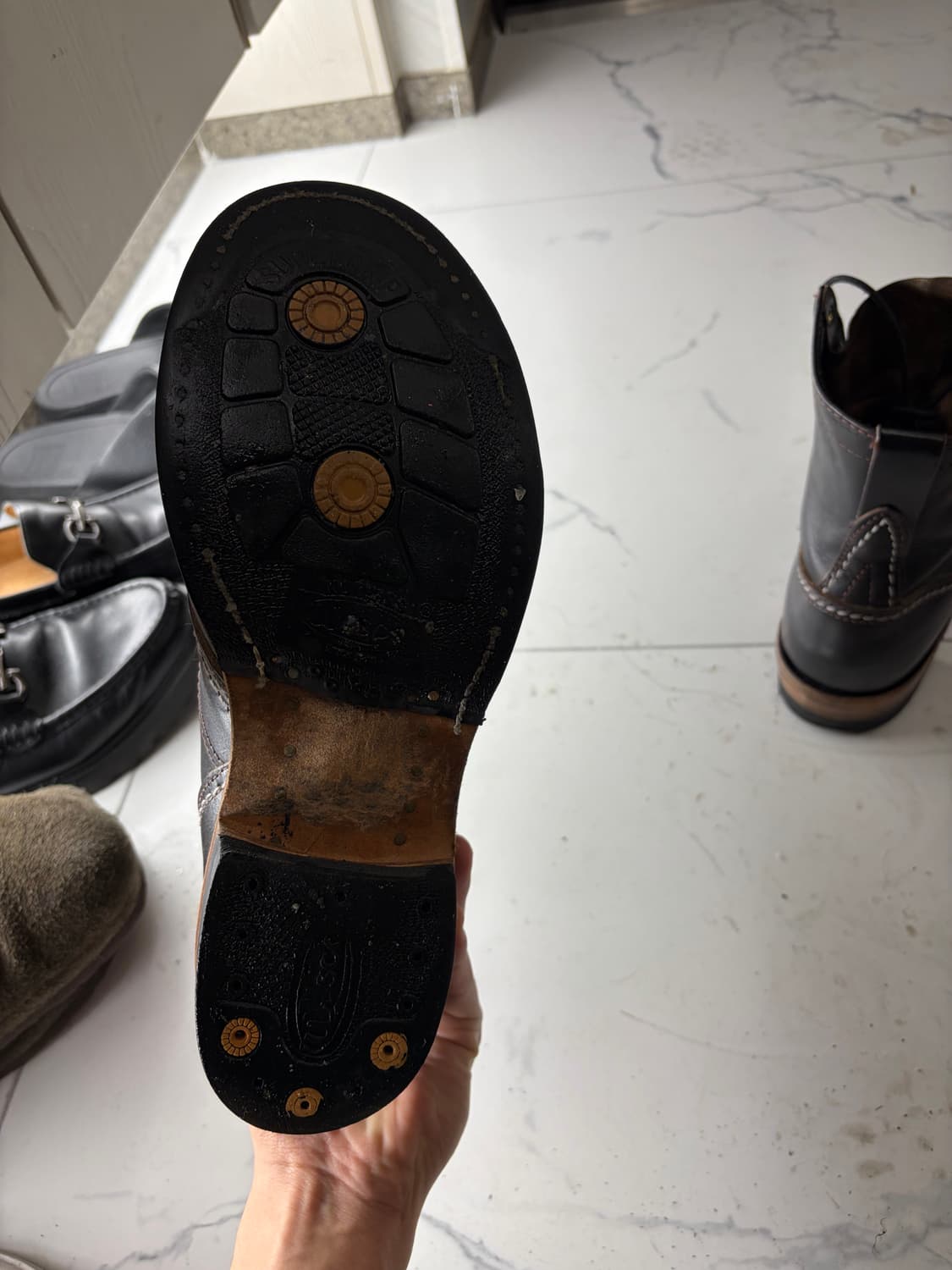 [9E, 275] WESCO 웨스코 잡마스터 호윈 호스하이드 보스 화이츠 상품이미지7